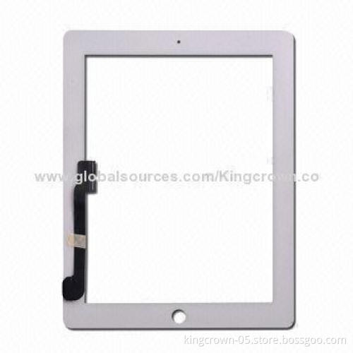 100% New good-quality touch screen digitizer for new iPad/iPad 3, replacement panel